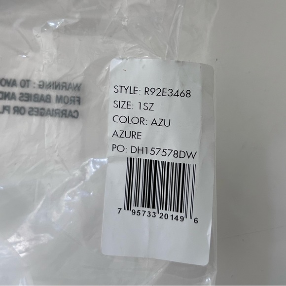 NWT DKNY Bryant Dome Crossbody Blue Top Zip Retail $148 - Picture 12 of 15